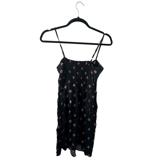 Express Spaghetti Strap Skater Dress Black & Pink Women’s Size XS Excellent EUC - Picture 2 of 5